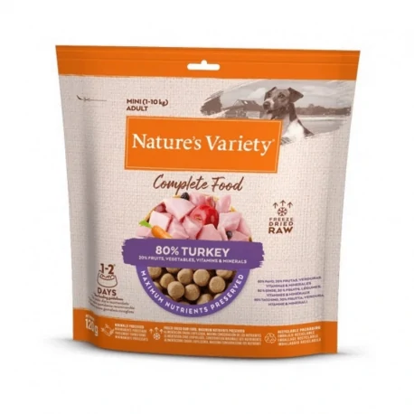 Alimento Completo para Perros Mini con Pavo como Ingrediente Principal Nature´s Variety