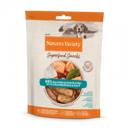 Superfood Snack para Perros con Sabor a Salmón Nature´s Variety