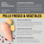 Givers Comida Húmeda Natural Para Gatos con Pollo y Vegetales