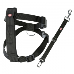 Arnes Con Cinturon Seguridad Coche Trixie Para Perro