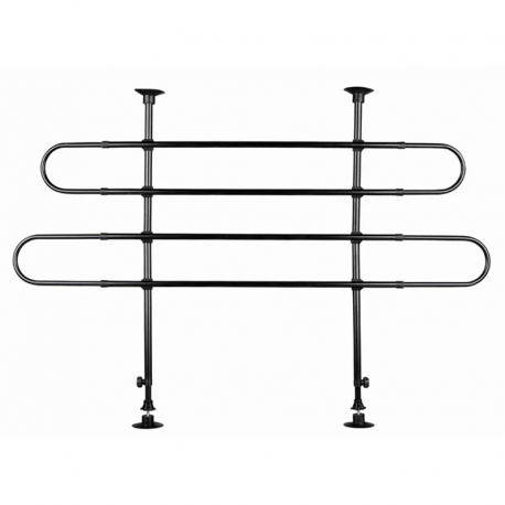 Divisorio Coche Metal Ajustable Negro Trixie