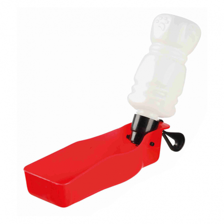 Bebedero Viaje Botella Trixie 250 Ml Para Perro