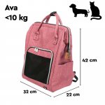 Trixie Mochila para perros Ava Rojo