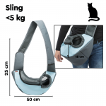 Trixie Mochila para gatos Frontal Sling