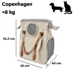 Nayeco Mochila para Perros Copenhagen 33x40x24,5 cm