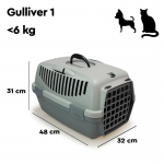 Stefanplast ECO Transportín para Perros y Gatos Gulliver