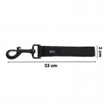Yagu Bull Clip Amarre Cinturón para Perros 23x2,5 cm