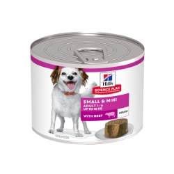 Hills Science Plan Small & Mini Comida Húmeda Para Perros Pequeños con Ternera