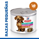 Hills Science Plan Small & Mini Perfect Weight Comida Húmeda Para Perros Pequeños con Pavo
