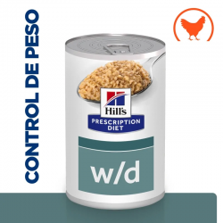 Hills Prescription Diet Diabetes Care w/d pienso para perros sabor pollo