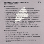 Arena aglomerante Blutive® para gatos aroma Carbón Activo 6L