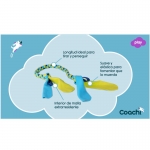 Coachi Tuggi Tug Juguete de Cuerda para Perros Azul/Lima
