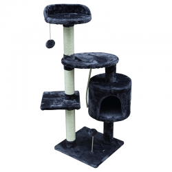 Rascador para Gatos Volga Color Gris Gloria Pets