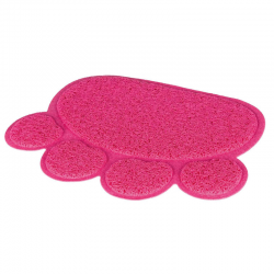 Trixie Alfombrilla para gato huella rosa
