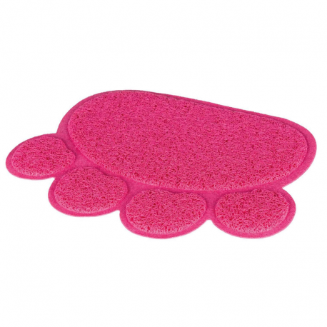 Trixie Alfombrilla para gato huella rosa