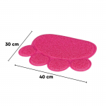 Trixie Alfombrilla para gato huella rosa