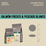 Givers Pienso Natural Para Perros de Razas Medianas y Grandes con Salmón