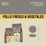 Givers Pienso Natural Para Perros de Razas Medianas y Grandes con Pollo