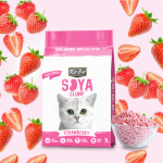 Kit Cat Arena para Gatos Eco SoyaClump Aroma Fresa
