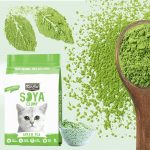 Kit Cat Arena para Gatos Eco SoyaClump Aroma Té Verde