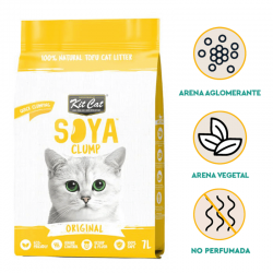 Kit Cat Arena para Gatos Eco SoyaClump Original