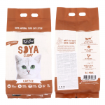 Kit Cat Arena para Gatos Eco SoyaClump Aroma Café