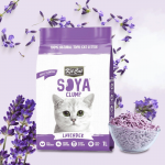 Kit Cat Arena para Gatos Eco SoyaClump Aroma Lavanda