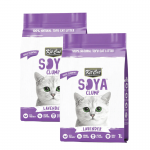 Kit Cat Arena para Gatos Eco SoyaClump Aroma Lavanda