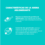 Sanicat Clumping White Arena para Gatos Fragance Free