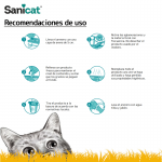 Sanicat Clumping para Gatos Fragance Free