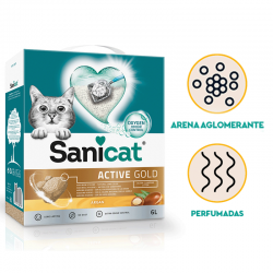 Sanicat Gold Arena para gatos