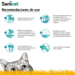 Sanicat Gold Arena para gatos
