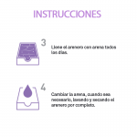 Weego Fresh Lavender Arena Aglomerante para Gatos Aroma Lavanda