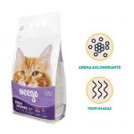 Weego Fresh Lavender Arena Aglomerante para Gatos Aroma Lavanda