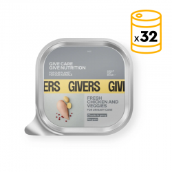 Givers Comida Húmeda Natural Para Gatos con Pollo y Vegetales