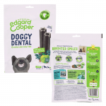 Sticks dentales para perros pequeños Edgard & Cooper con manzana y eucalipto