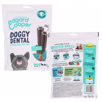 Sticks dentales para perros pequeños Edgard & Cooper con menta y fresa