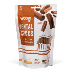 Weego Dental Snack para Perros Pequeños y Medianos con Canela