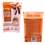Weego Dental Snack para Perros Grandes y Gigantes con Canela