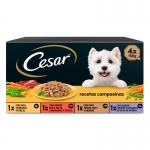 Cesar Multipack Recetas Campesinas Comida Húmeda Para Perros en Salsa
