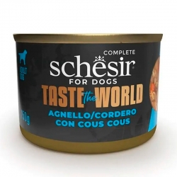 Schesir Taste The World Comida Húmeda para Perros Cordero con Cous Cous