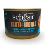 Schesir Taste The World Comida Húmeda para Perros Cordero con Cous Cous