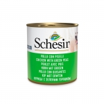 Schesir Comida Húmeda para Perros Pollo con Guisantes