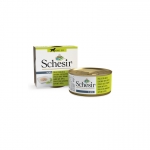 Schesir Comida Húmeda para Perros Filetes de Pollo con Manzana en Gelatina