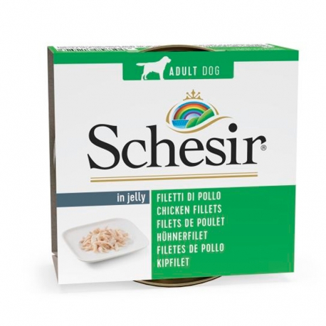 Schesir Comida Húmeda para Perros Atún en Gelatina