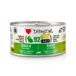 Disugual Comida Húmeda para Perros Lata de Cordero y Banana