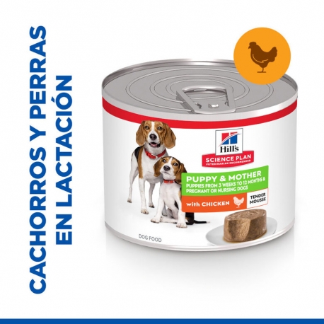 Hill's Science Plan Puppy&Mother Comida Húmeda para Cachorros en Mousse con Pollo