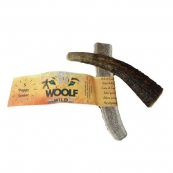 Woolf Wild Puppy & Senior Asta de Ciervo Snack para Cachorros y Perros Mayores