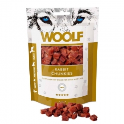 Woolf Snack para Perros Bocaditos de Conejo