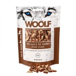 Woolf Snack para Perros Tiángulos de Conejo y Bacalao
